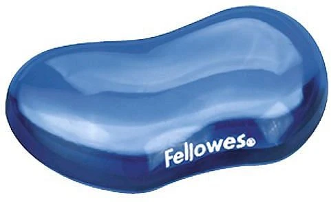 Fellowes Handballenauflage Crystals Gel blau