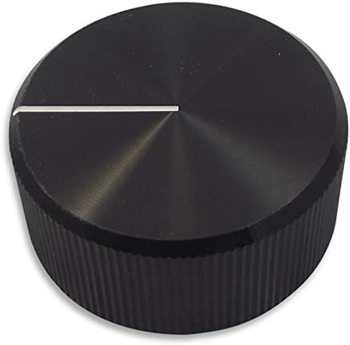 Aluminium Knop Deurkruk Kastgreep Zwart - Ronde Schacht - 30mm Diameter