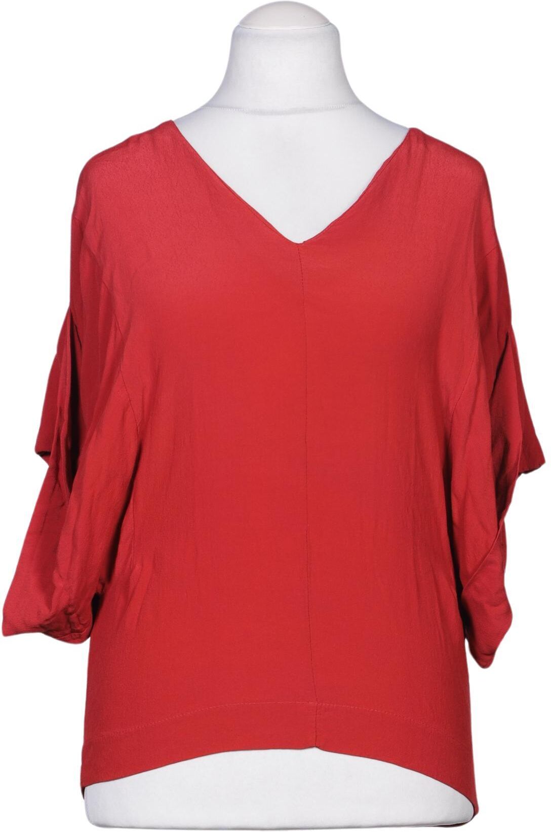 Please Damen Bluse, Rot, Gr. S, Viskose - Second Hand