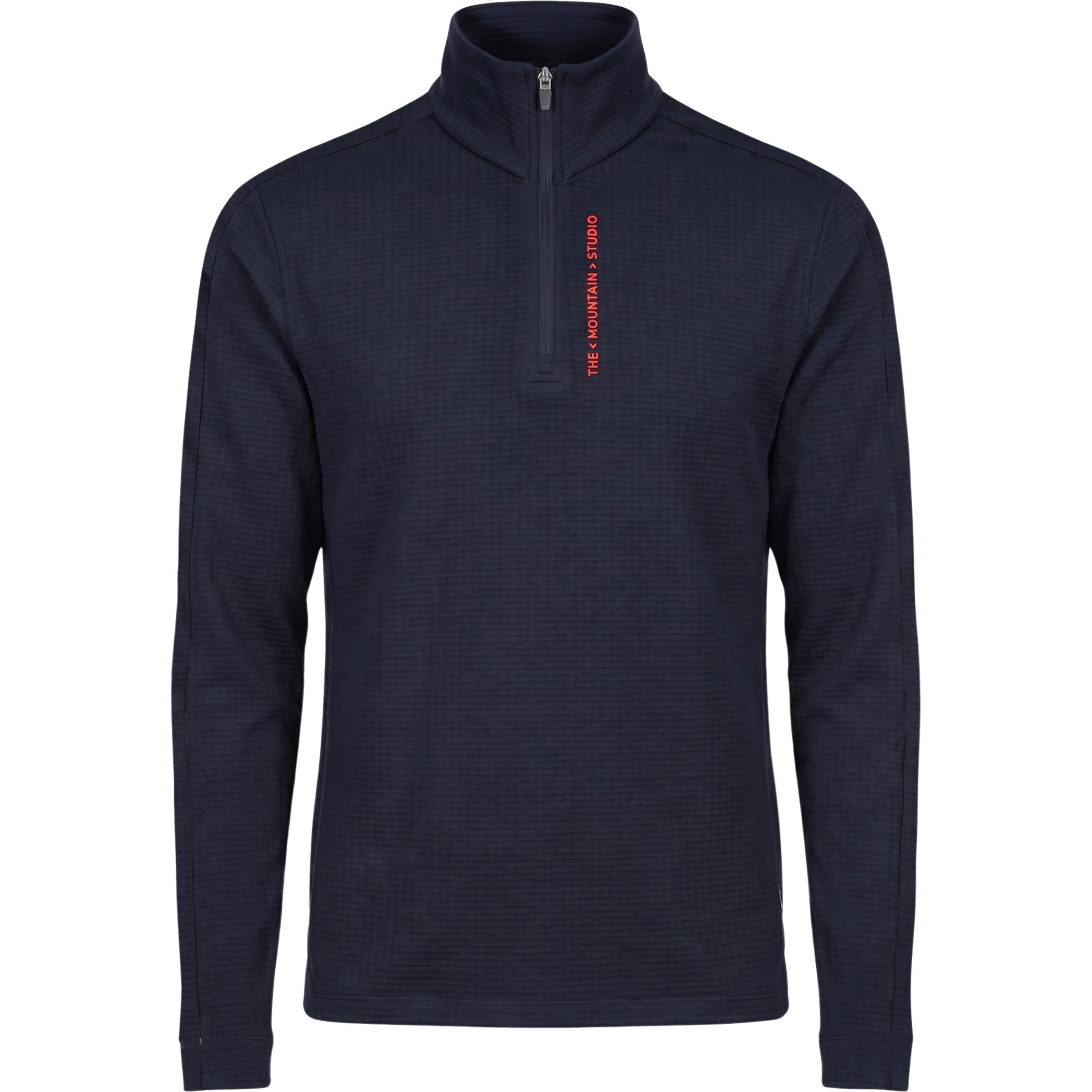 The Mountain Studio Light Tech Fleece HZ Herren Longsleeves blau Größe S Skifahren Schnell trocknend