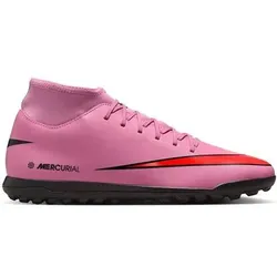 NIKE Fussball-Rasenschuhe Mercurial Superfly 10 Club TF High-Top, Größe 10 in Pink 600