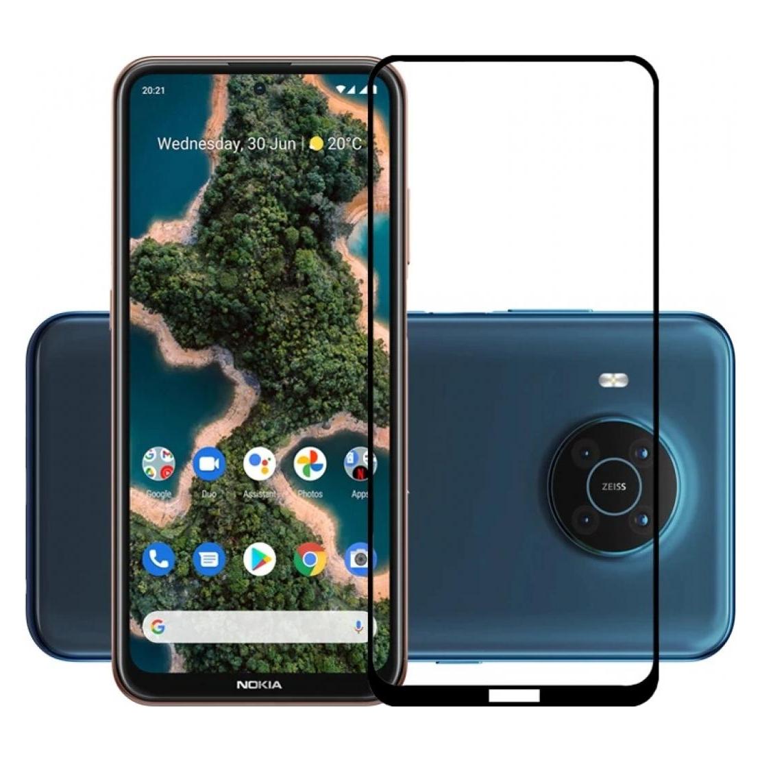 Screenguard Nokia X20 Full Screen Panzerglas Schutzfolie 2.5D 9H (Nokia X20) (00028667)
