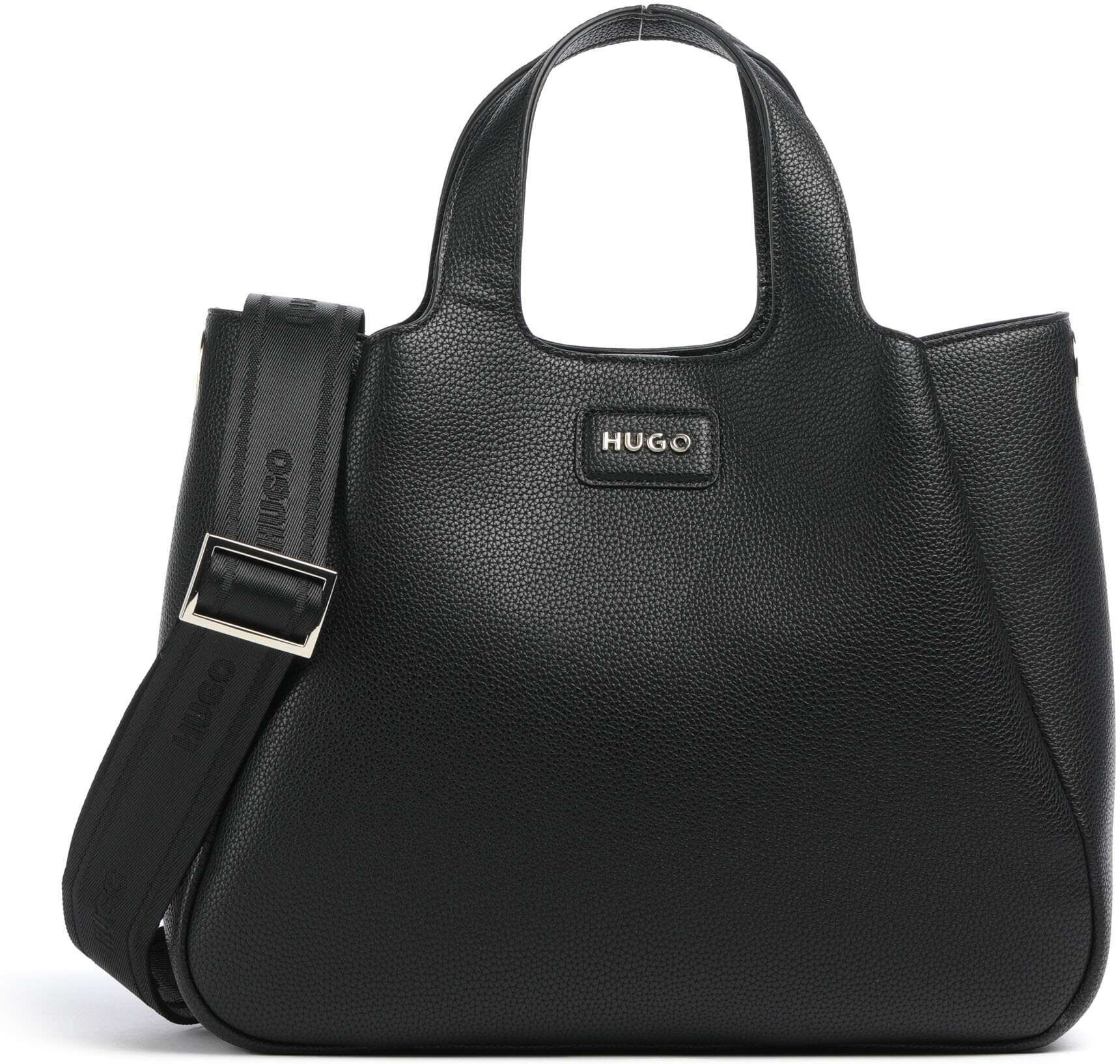 Hugo Orin Handtasche aus Leder, schwarz
