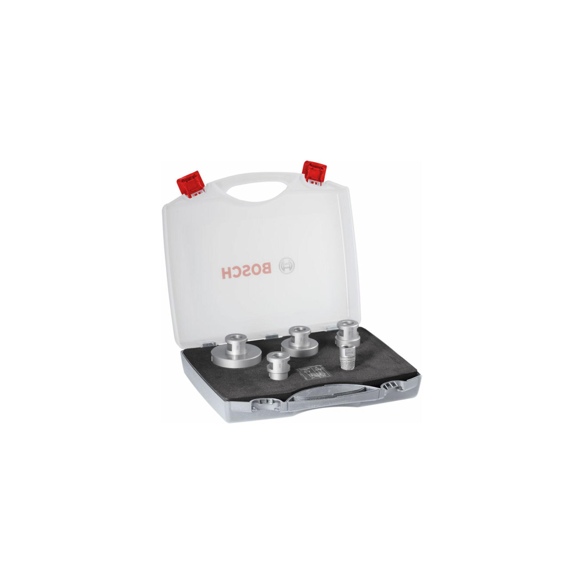BOSCH Diamantrockenbohrer-Set Diamond Dry Speed, 5-teilig, Durchmesser:20 - 68 mm, für Fliesen und Keramik, 3165140105482 (2608576669)
