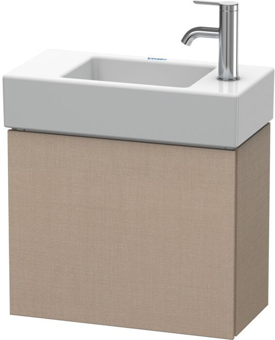 Duravit L-Cube Waschtisch-Unterschrank LC6246R7575 48x24x40cm, wandhängend, Tür rechts, leinen