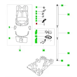 FESTOOL Flachrundschraube für Tragegeschirr TG-LHS 225