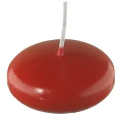 Kopschitz Kerzen Schwimmkerzen Rot 26 x Ø 42 mm, 40 Stück