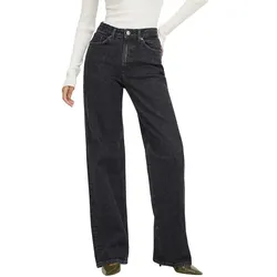 ONLY Juicy Jeans Wide Leg in Schwarz Used-W33-L32