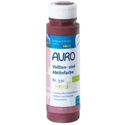 Auro Vollton- und Abtönfarbe 330 persisch-rot - 0,25 l Flasche