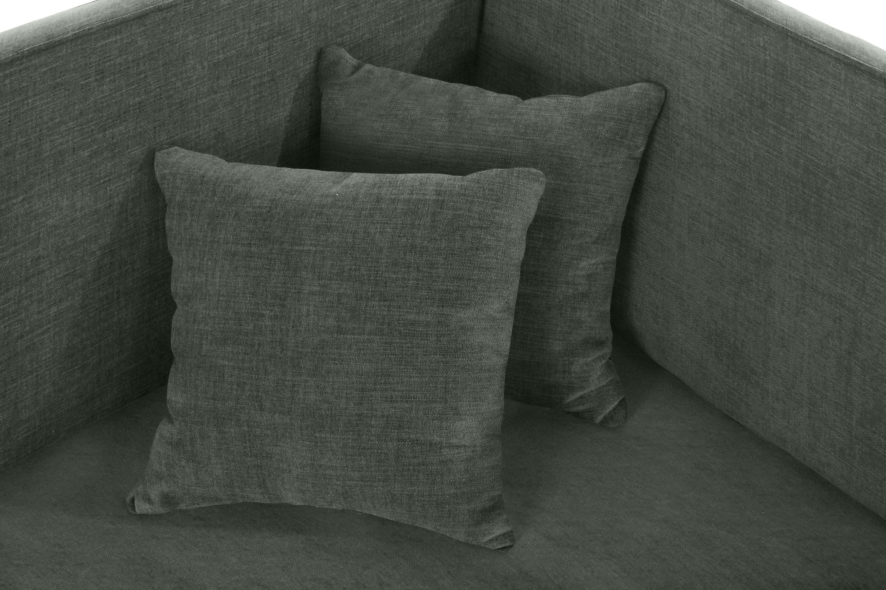 Sofaelement HOME AFFAIRE "Skara", grau, B:100cm H:86cm T:100cm, Polsterelemente, Modul zum eigenen Zusammenstellen, in vielen Bezugsqualitäten
