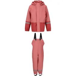 ZigZag Simba PU Regenjacke + Regenhose Set Kinder 4230 - mauveglow 5 (110)
