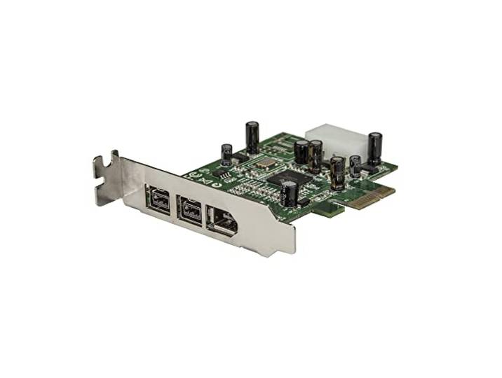 StarTech.com 3-poorts 800+400 FireWire PCI Express interfaces Low Profile Combo kaart - PCIe 3 Port FireWire Card - PCI-e 1 x Firewire 400 1394A 2 x FireWire 800 1394B