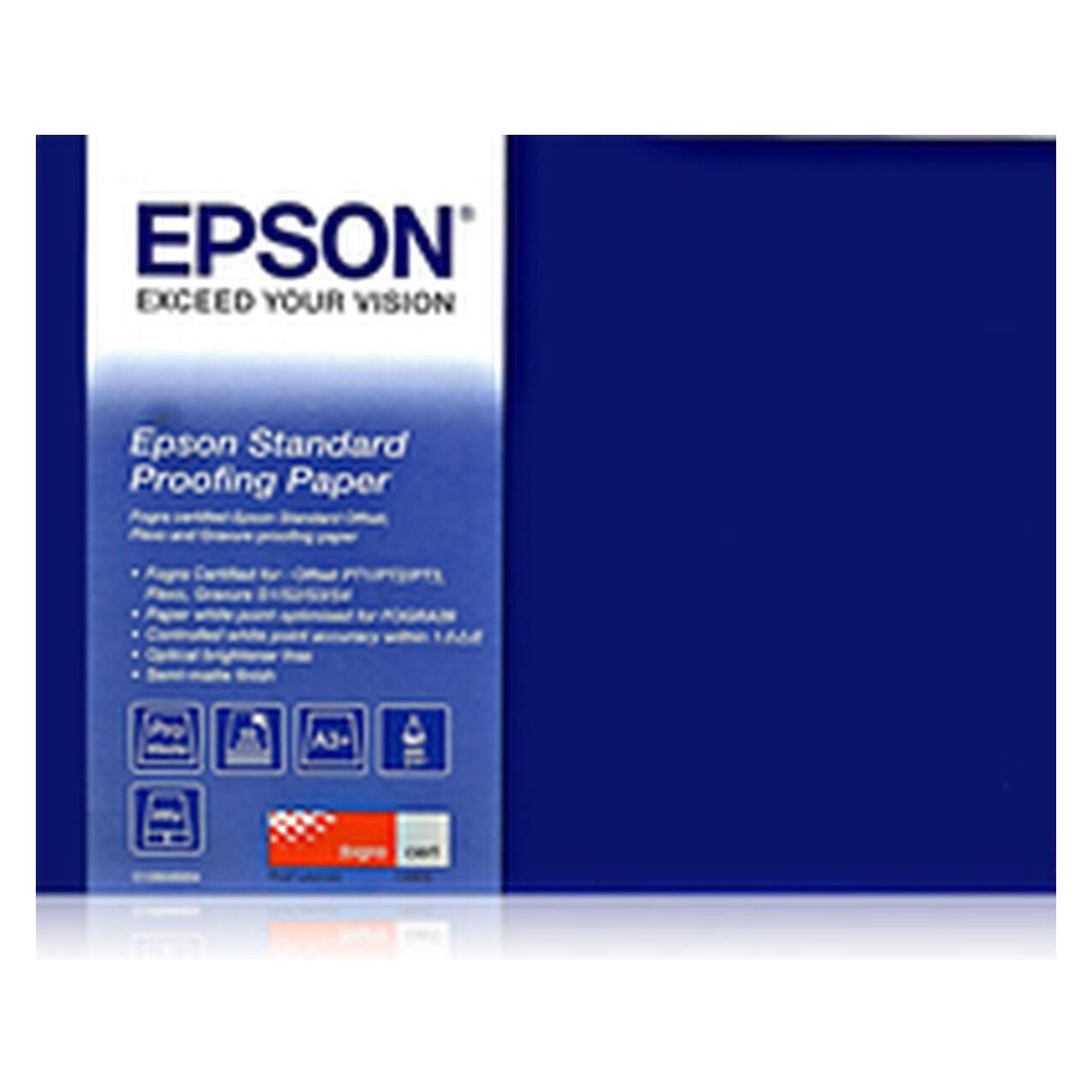 Epson S045111 Standard proofing Papier inkjet 240g/m2 432mm x 30.5m 1 Rolle 1er-Pack (240 g/m², 3050 cm, 43.20 cm) (C13S045111)