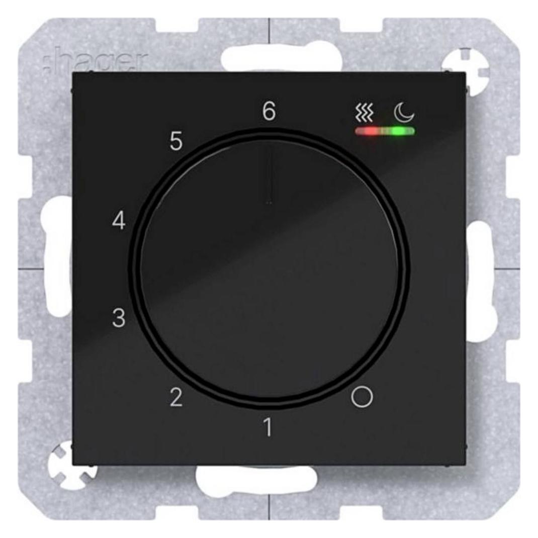 Hager WAN5011BG Temperaturregler 1 St. (WAN5011BG)