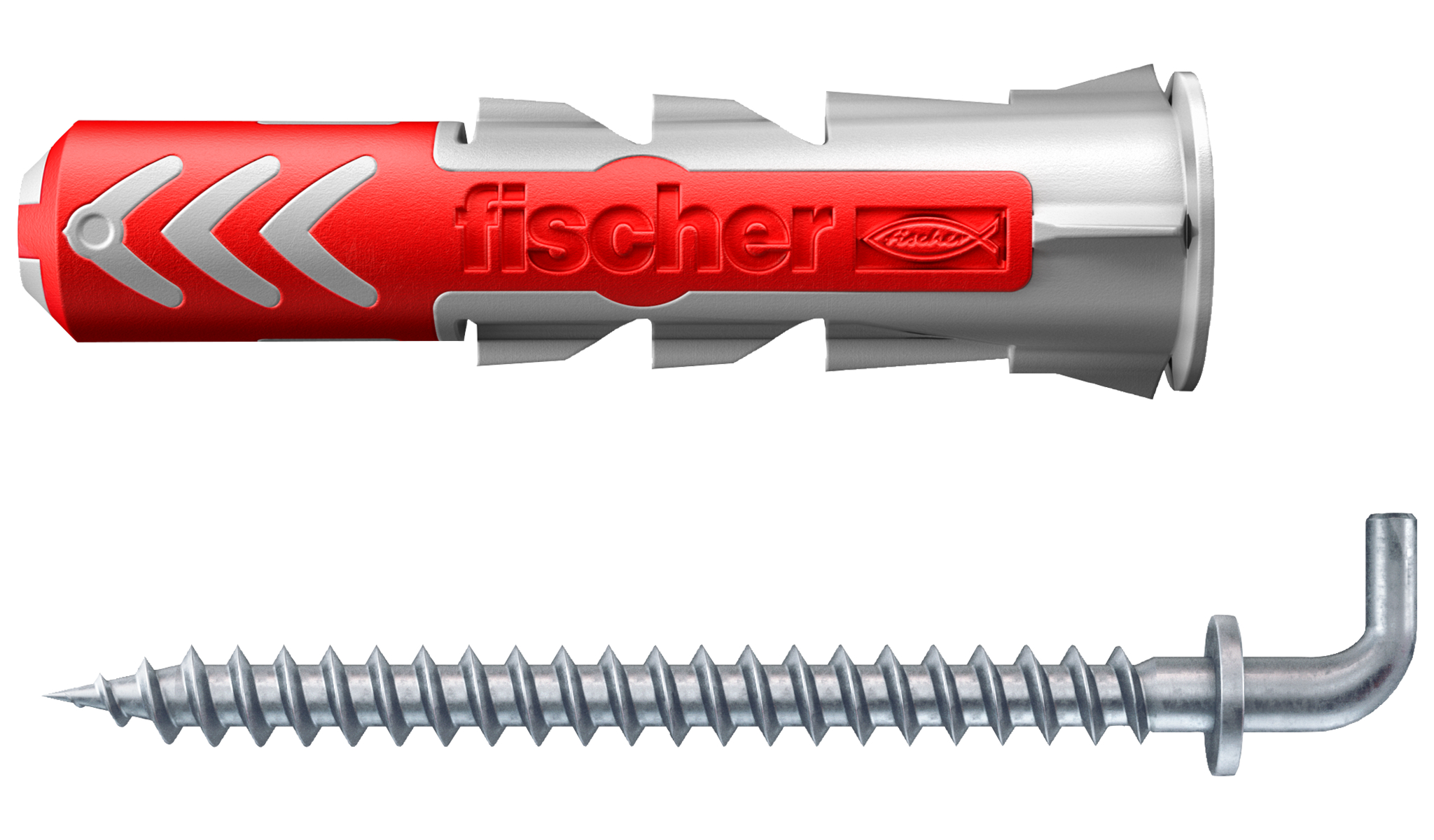 fischer Deutschland Vertriebs GmbH fischer DuoPower 10 x 50 WH mit Winkelhaken; mit Haken 535002