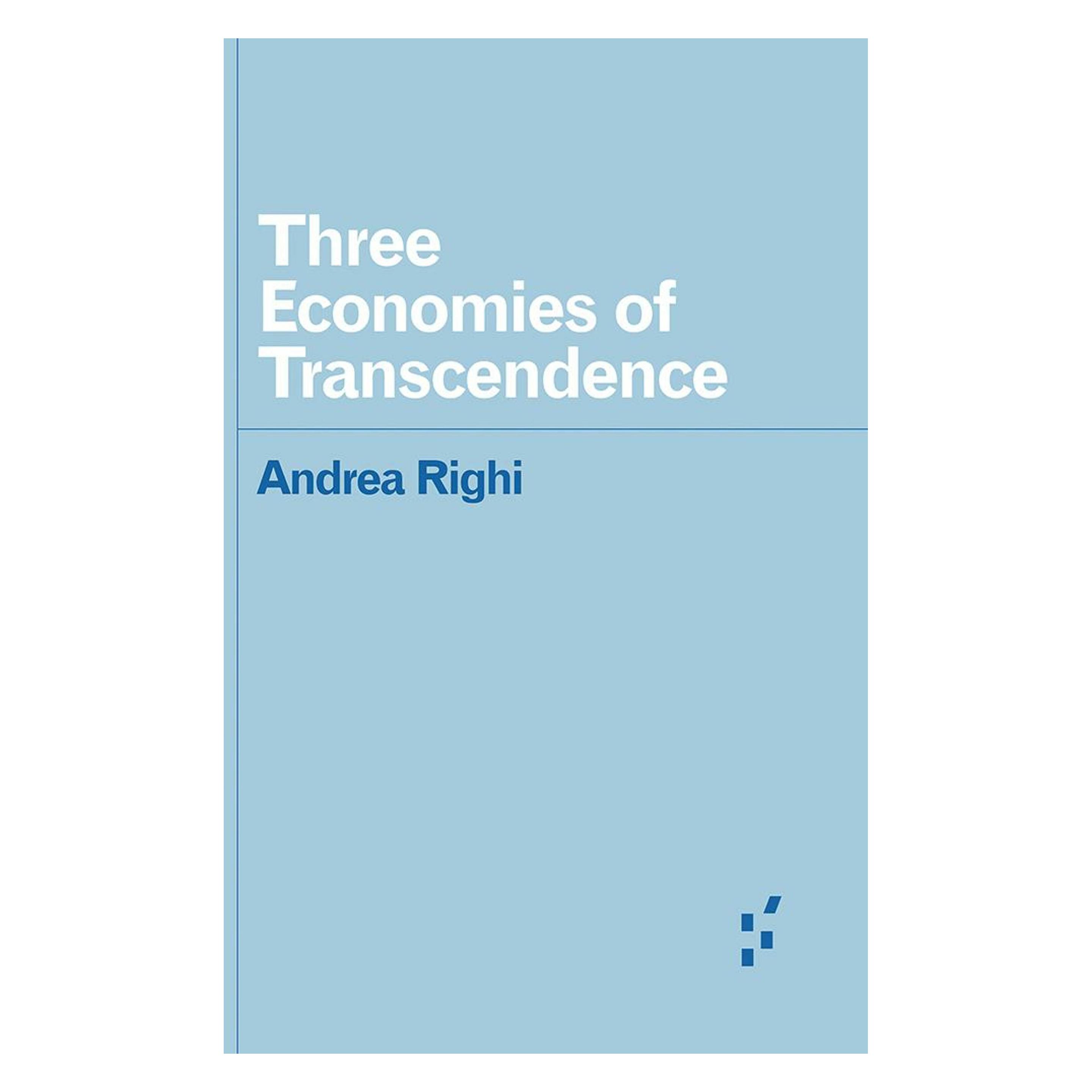 University Of Minnesota Three Economies of Transcendence (Englisch, Andrea Righi) (61119602)