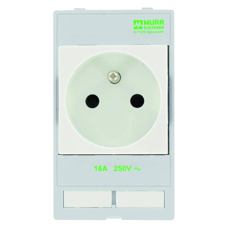 Murr Elektronik Steckdoseneinsatz Frankreich 250VAC/16A Modlink MSDD Murrelektronik Inhalt: 1 (4000-68000-3010000)