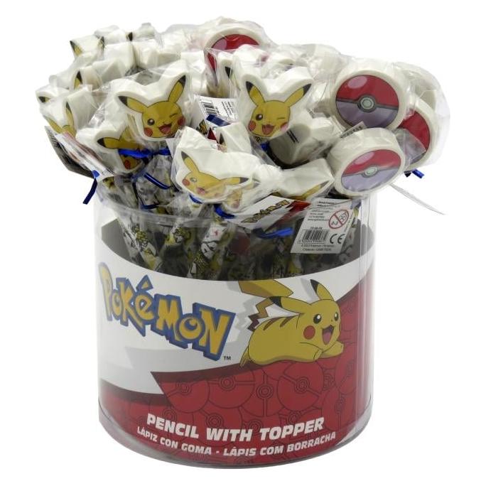 CyP Brands Pokémon - Ensemble de 2 crayons avec gomme à effacer Pokémon de départ (2x) (35975354)