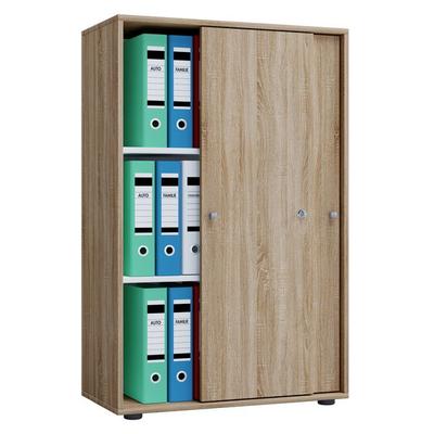 Büroschrank Aktenschrank Schiebetüren Lona 3fach