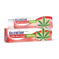 Gelencium Cannabis Cbd Wärmegel 100 ml