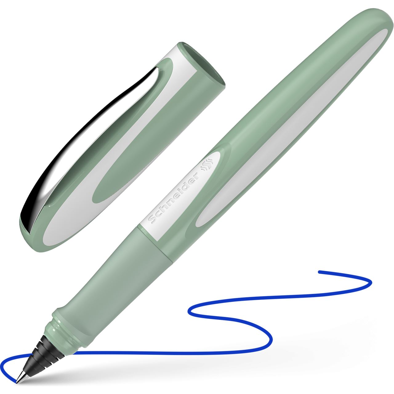 Schneider Ray Tintenroller pistacchio 0,5 mm, Schreibfarbe: blau, 1 St.