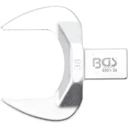 BGS Einsteck-Maulschlüssel 38 mm Aufnahme 14 x 18 - 6901-38
