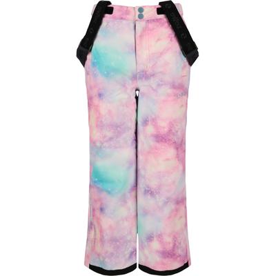 Skihose ZIGZAG "Soho", Jungen, Gr. 92, EURO-Größen, pink, 100% Polyester, geblümt, lang, Hosen Skihose, aus atmungsaktivem Material