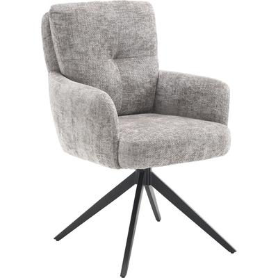 Esszimmerstuhl HOME AFFAIRE "Valldemossa", grau (grau, schwarz, grau), B:60cm H:92cm T:67cm, Stühle, Esszimmerstuhl