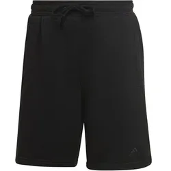 ADIDAS Damen Shorts ALL SZN Fleece, Größe M in Schwarz Schwarz