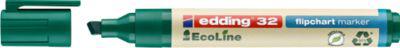 Edding 32 Flipchartmarker, nachfüllbar, 10 Stk., grün