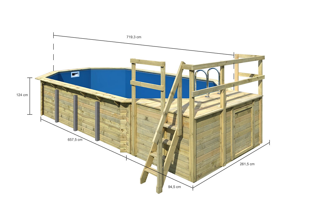 KARIBUHOLZT Pool 5Variante C Sparset KDI Ausstattung wie Variante B 16954129