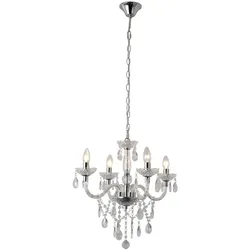 SalesFever »Luxe« Kronleuchter 4-flammig transparent