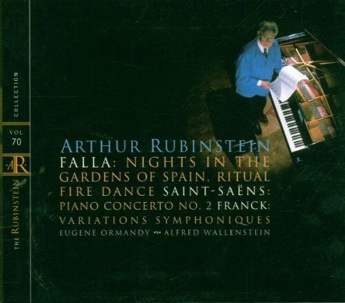 Artur Rubinstein - The Rubinstein Collection Vol. 70 (Falla, Saint-Saens, Franck) - Preis vom 08.10.2026 07:26:42 h