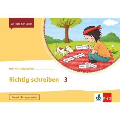 Mein Anoki-Übungsheft. Richtig schreiben 3. Übungsheft Klasse 3, Geheftet von , Klett Schulbuchverlag, 978-3-12-162229-0
