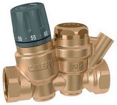 Caleffi Zirkulationsventil 116150 DN 20, Rp 3/4, vorgerüstet, für Brauchwarmwasseranlagen