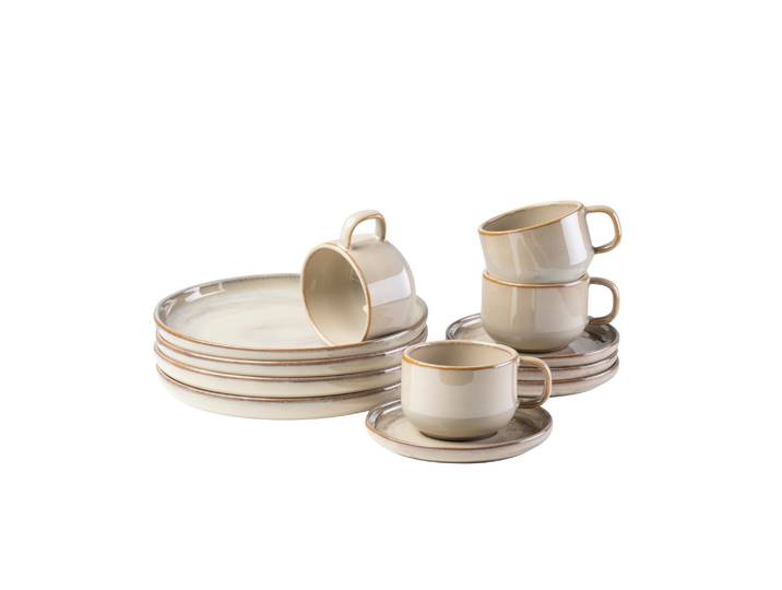Frühstücks-Set GIPFELSTÜCK Nebelwald , beige, Frühstücks-Sets, Frühstücks-Set