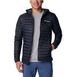 COLUMBIA Damen Jacke Powder Pass Hooded Jacket, Größe S in Schwarz Schwarz