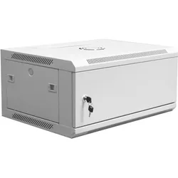Digitus Professional DN-W19 04U/450/MD (4 HE, 19 Zoll Rack), Serverschrank, Grau