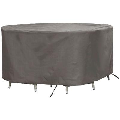Gartenmöbel-Schutzhülle WINZA OUTDOOR COVERS, grau (anthrazit), B:260cm H:85cm L:260cm, Polypropylen (PP), Planen, geeignet für Gartenmöbel, rund