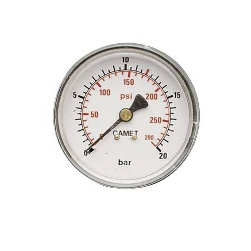 Aerotec 9052014 Druckluft-Manometer 1/4" (6,35 mm) 1St.