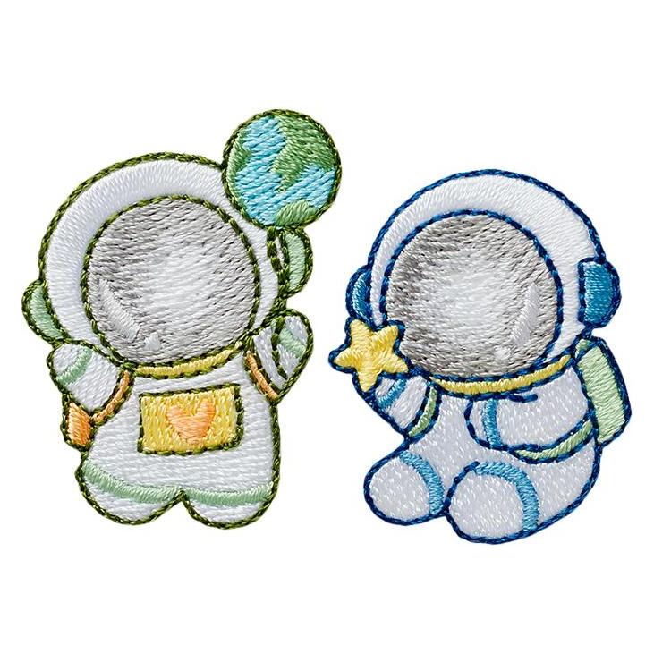 Mono Quick Astronauten, 2 Stück (2 Stk., 3.90 x 3 cm) (16241)