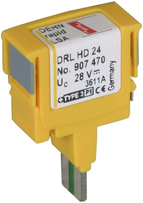 DEHN ÜS-para-surtenseur DEHNrapid LSA prise de protection DRL HD 24 ; Dehn & Söhne (907470)