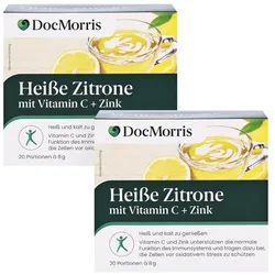 DocMorris Heiße Zitrone Doppelpack 2X20X8 g