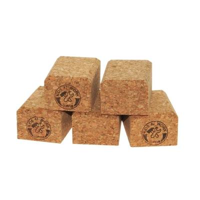 Corvus A600128 - Mini Schleifklotz aus Kork, 5er Set inkl. 10 x Schleifpapier