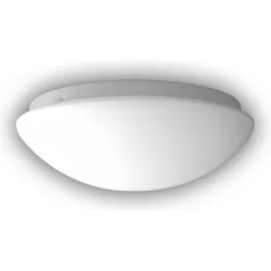 Niermann Stand By, Deckenleuchte, Niermann LED 10W Nurglasleuchte Opal matt, 25cm, warmweiss, Made in EU