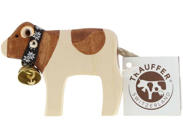 Trauffer Kalb mit Glocke Red Holstein