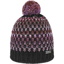 Eisglut Damen Bailey Bommelmütze - STK - PFLAUME