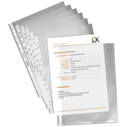 LEITZ Prospekthüllen DIN A4 0.085 mm transparent