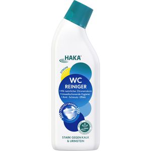 HAKA WC-Reiniger Citrus, Gel, mit Abperleffekt, mit Citrusduft, Schräghalsflasche 740 ml