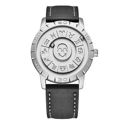 LIGE Geschenk für Frauen Männer Quarz Uhr Minimalistisch Wasserdicht Edelstahl Leder Uhr